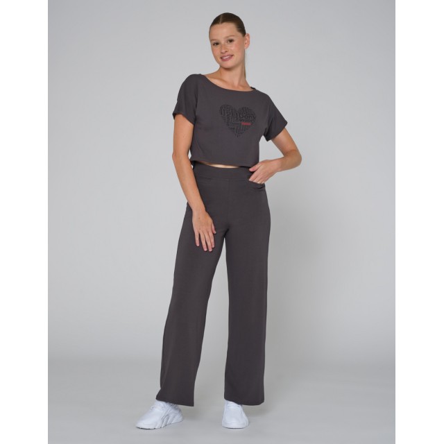 Temps Danse AGILE COEUR dames Crop Top