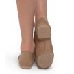 Capezio Nova V350W Suede Zool Jazzschoen beige met een suede zool