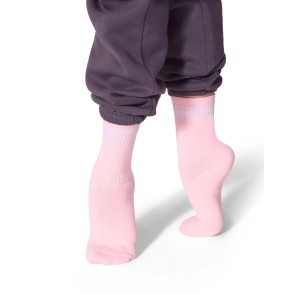 Capezio_Varsity_Crew_Sock_Ballet_Pink_F6001U_1
