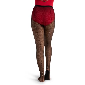 Capezio 3005W Professionele Dames Visnetpanty met Strass