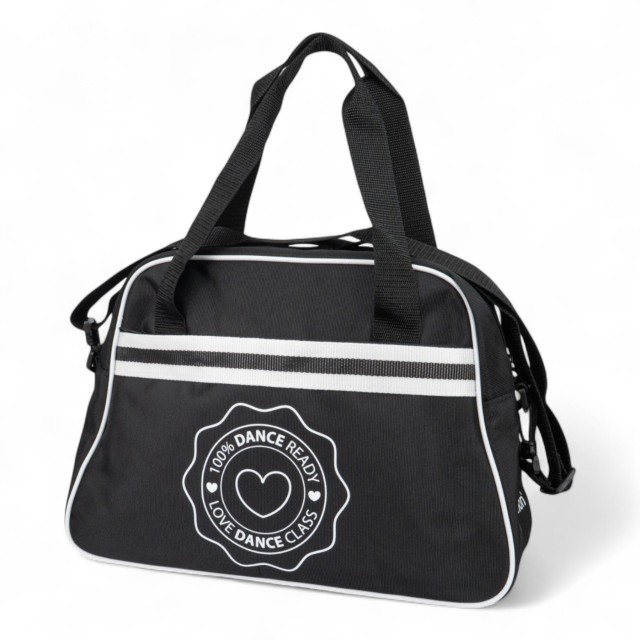 Papillon sporttas Zwarte Tas voor dans en ballet spullen Sporttas met Ritssluiting 25PK9906-900