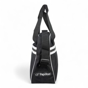 Papillon sporttas Zwarte Tas voor dans en ballet spullen Sporttas met Ritssluiting 25PK9906-900 met cross bandje