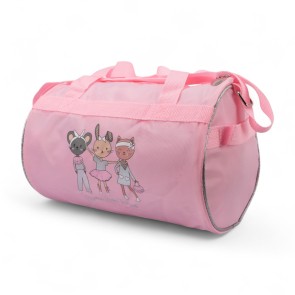 Papillon Roze Ballet Roltas 25PK9910-500 met BALLET FRIENDS print schoudertasje