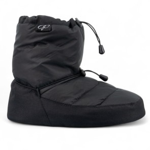 Papillon Warm-up danslaarsjes zwart - PA1650-900 - Nylon met een aanpasbare grootte