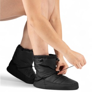 Papillon Warm-up danslaarsjes zwart - PA1650-900 - Nylon zwart