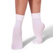 Capezio_Silky_Sock_White_BG100_1