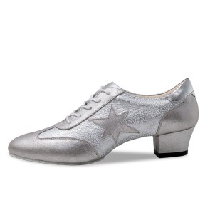 Werner Kern Ariana Zilver-Wit Lederen dames Training Dansschoenen