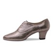 Werner Kern Runa Dames Beige Antik leer Practice Dansschoenen hak 45mm