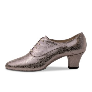Werner Kern Runa Dames Beige Antiek leer Practice Dansschoenen hak 45mm
