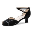 Werner Kern Nellie dames Zwarte Suede Latinschoenen
