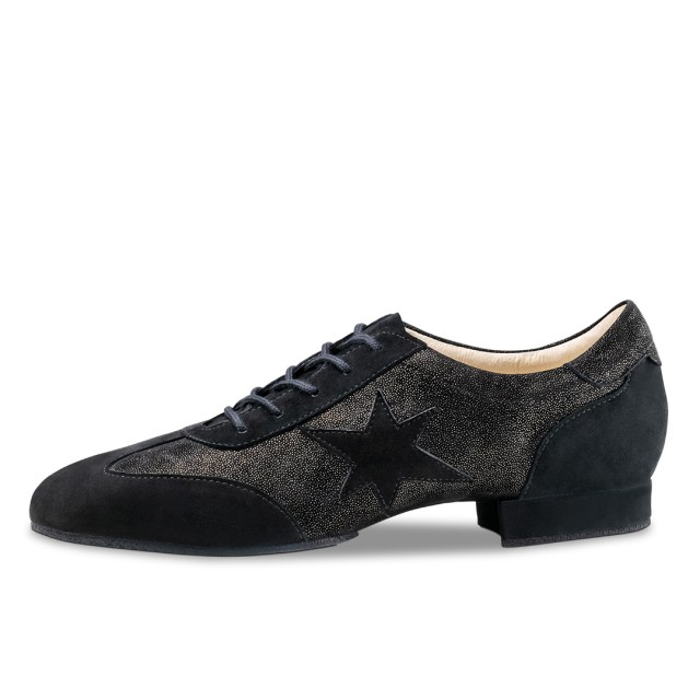 Werner Kern Ariana Zwarte Suède dames Training Dansschoenen