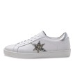 Werner Kern Heaven dames Witte Lederen Danssneakers met doorlopende zool