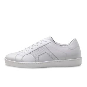 Werner Kern Marsala Witte heren Lederen Danssneakers