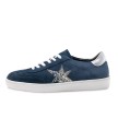 Werner Kern Zelda dames Suede Navy Dans­sneakers