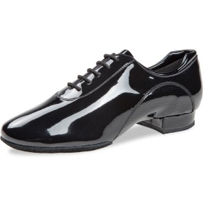 Diamant DanceArt Zwart Synthetisch Patent heren Ballroomschoenen 224-510-683