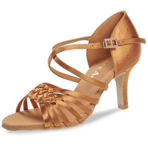 Diamant DanceArt dames Latin Competition Dansschoenen Alina 218-508-379 met Slim Hak 7,5cm