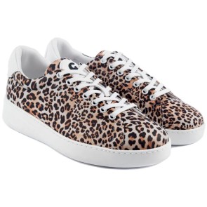 Portdance Groovies Bali White Leopard Danssneakers
