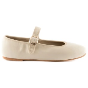 Portdance PortDance PD Ballerina Beige Leer
