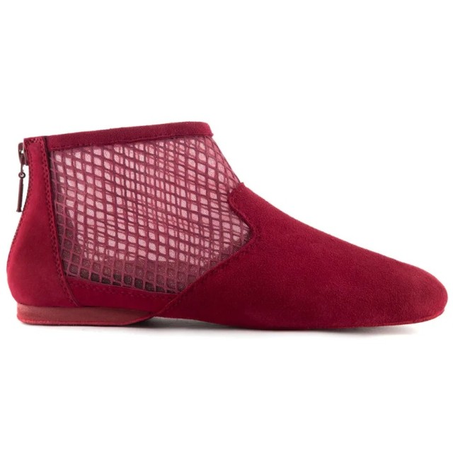 PD SWING 001 Bordeaux  Nubuck dames Jazzschoenen