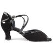 PD500 Dames Dansschoenen Zwart Nubuck met hak 45mm
