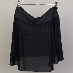 LULLI Selene Mesh Dansrok met een Asymmetrische Zoom en Comfortabele Pull-on Taille
