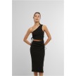 Urban Classics dames Dansjurk van Jersey met Uitsnijdingen TB7706
