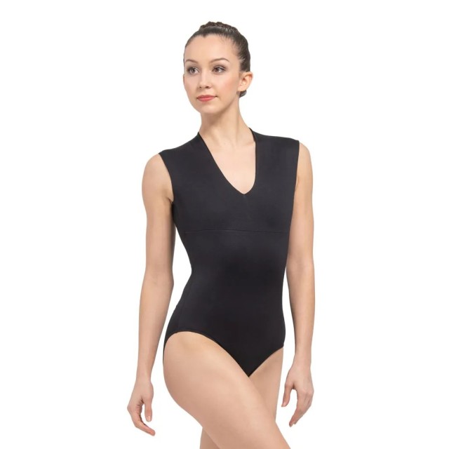 Ballet Rosa Angeles dames Open rug Balletpakje met V-hals