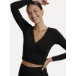 balletvestje-in-tactel-met-7_8-mouwen-pullover-zwart-close-up-model