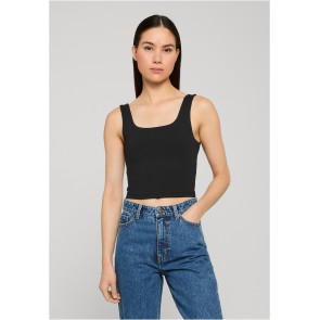 Urban Classics dames Cropped Polyamide Top