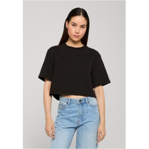 Urban Classics dames Structured Jersey Cropped Tee