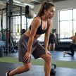 A_girl_trains_in_shorts