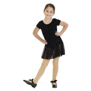 Capezio Korte Mouwen Kinderballetpakje met Rokje 3966C