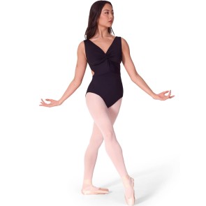 capezio_soft_elegance_twist_front_leotard_black_el104w