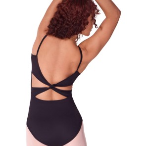 Capezio Soft Elegance dames Balletpakje met Spaghettibandjes en Verfijnde Twist-rug