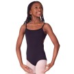 Capezio EL101T Soft Elegance meisjes Balletpakje met Spaghettibandjes en Verfijnde Twist-rug