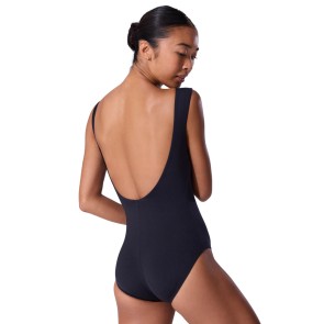 Capezio EL105W Soft Elegance dames Balletpakje met Verfijnde Boothals