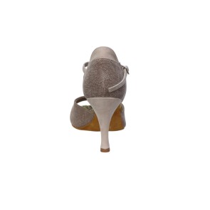 Lidmag 7/51 Denim Beige dames Dansschoenen