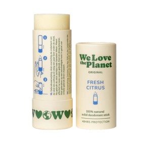 We Love The Planet Frisse citrus deodorantstick