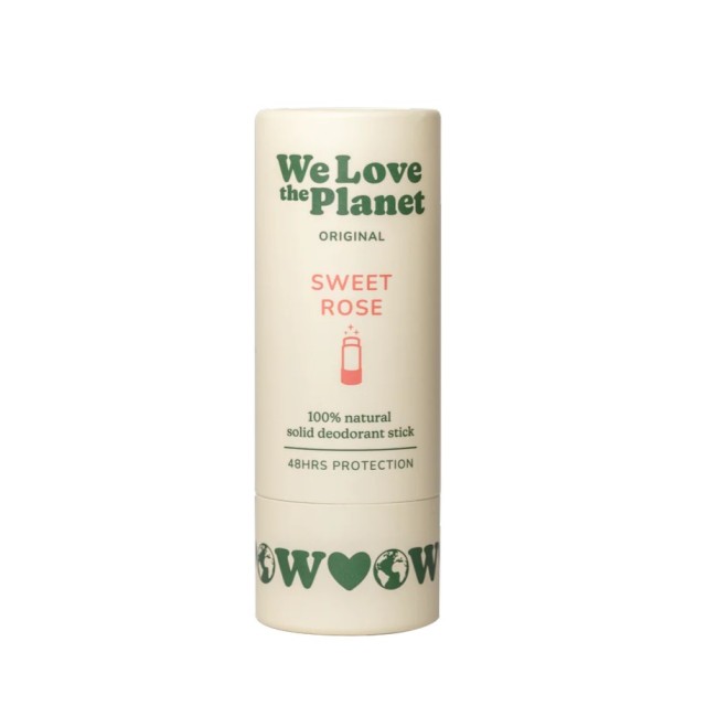 We Love the Planet Sweet Rose Deodorantstick