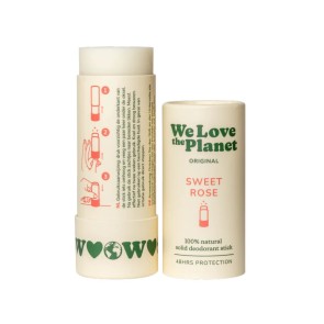 We Love the Planet Sweet Rose Deodorantstick