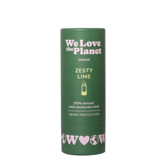 We Love the Planet Zesty Lime Vegan Deodorantstick