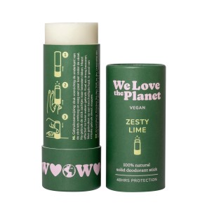 We Love the Planet Zesty Lime Vegan Deodorantstick