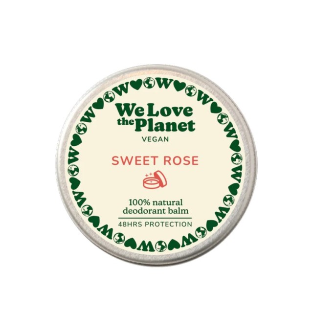 We Love the Planet Sweet Rose Deodorantbalsem