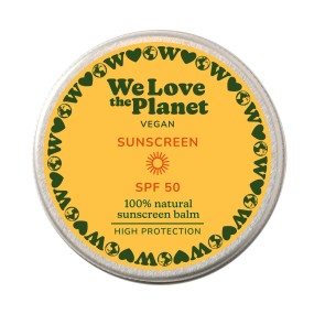 We Love the Planet Zonnebrandbalsem SPF 50 Vegan