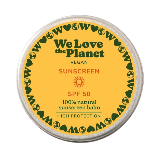 We Love the Planet Zonnebrandbalsem SPF 50 Vegan
