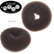 Haardonut-knotje maker - bruin 8 cm