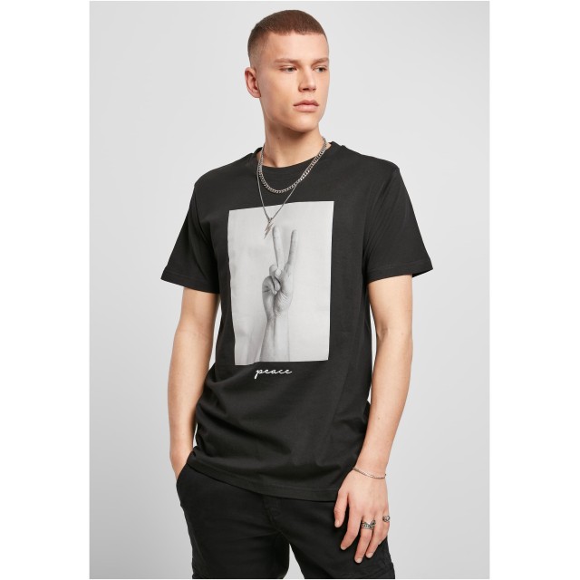 Urban Classics heren T-shirt met Vredesteken