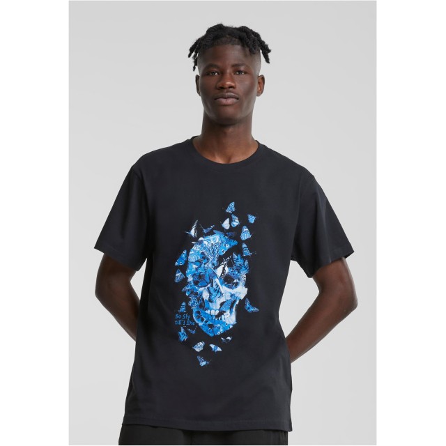 Urban Classics heren T-shirt Butterfly Skull