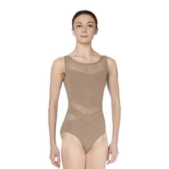 Lulli LUB821 Dames Mesh Tanktop Balletpakje Maureen