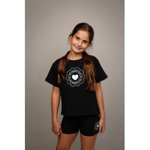 Papillon 26PK2903-900 meisjes Oversized T-shirt "Love Dance Class"